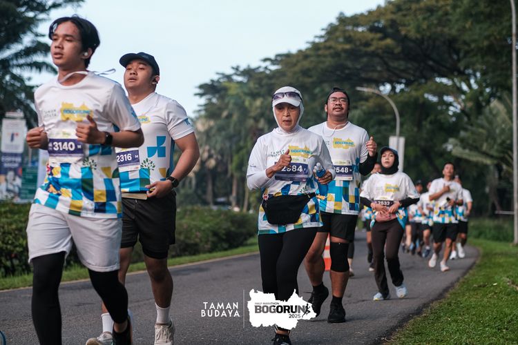 Race photo from Taman Budaya x BOGORUN 2025