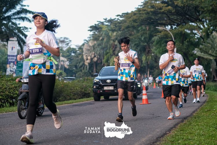 Race photo from Taman Budaya x BOGORUN 2025