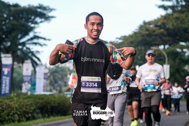 Race photo from Taman Budaya x BOGORUN 2025