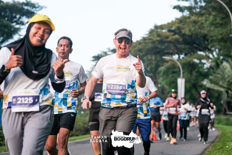 Race photo from Taman Budaya x BOGORUN 2025