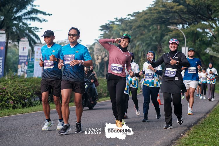 Race photo from Taman Budaya x BOGORUN 2025