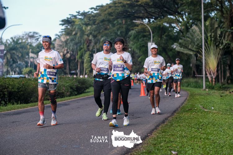 Race photo from Taman Budaya x BOGORUN 2025
