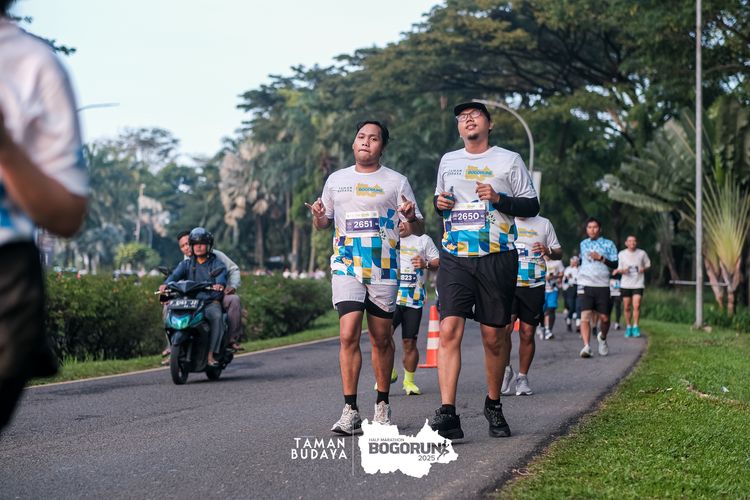 Race photo from Taman Budaya x BOGORUN 2025