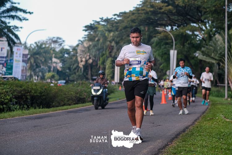 Race photo from Taman Budaya x BOGORUN 2025