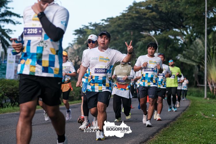 Race photo from Taman Budaya x BOGORUN 2025