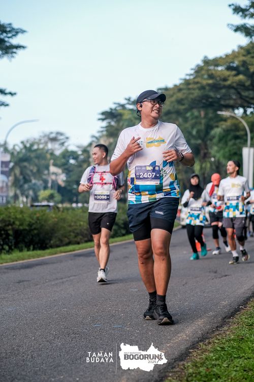 Race photo from Taman Budaya x BOGORUN 2025