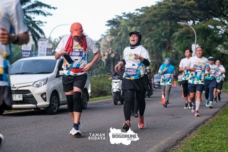 Race photo from Taman Budaya x BOGORUN 2025