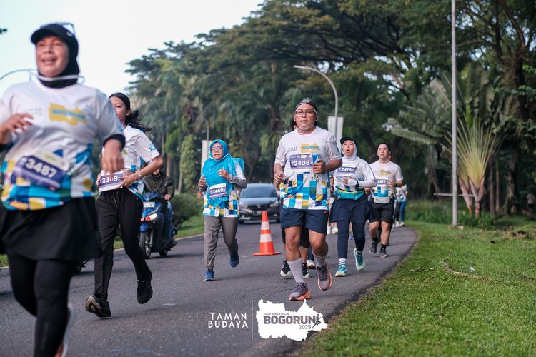 Race photo from Taman Budaya x BOGORUN 2025