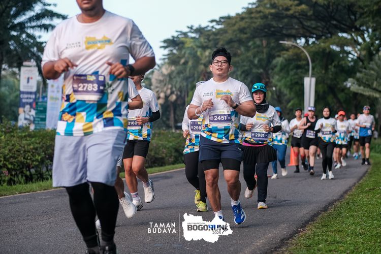 Race photo from Taman Budaya x BOGORUN 2025