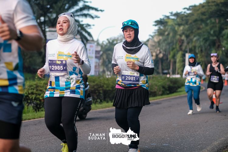 Race photo from Taman Budaya x BOGORUN 2025