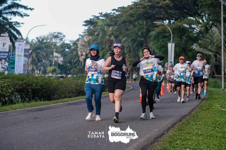 Race photo from Taman Budaya x BOGORUN 2025