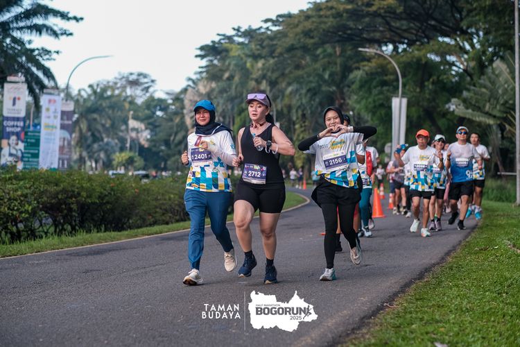 Race photo from Taman Budaya x BOGORUN 2025