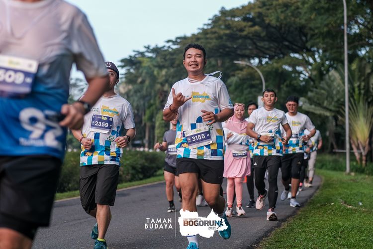 Race photo from Taman Budaya x BOGORUN 2025