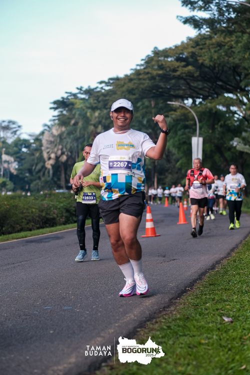 Race photo from Taman Budaya x BOGORUN 2025