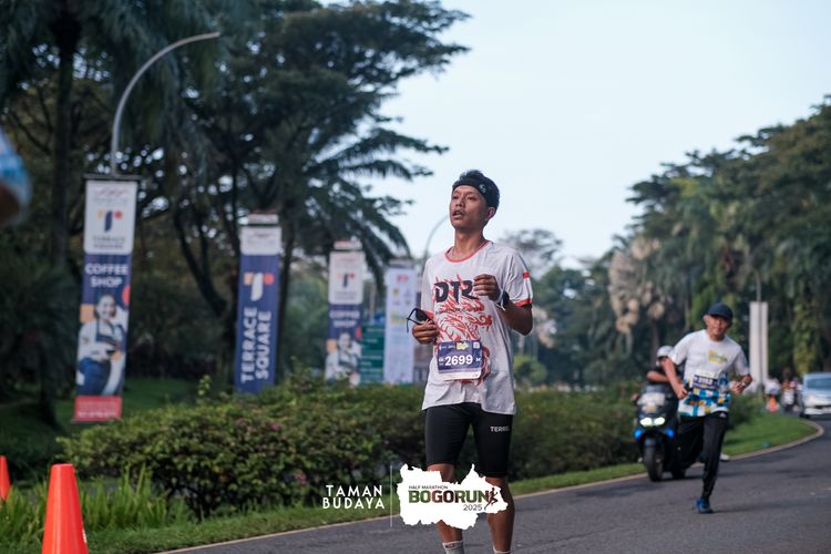 Race photo from Taman Budaya x BOGORUN 2025