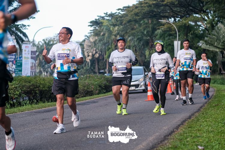 Race photo from Taman Budaya x BOGORUN 2025
