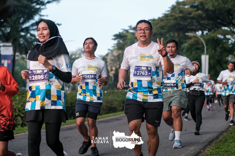 Race photo from Taman Budaya x BOGORUN 2025