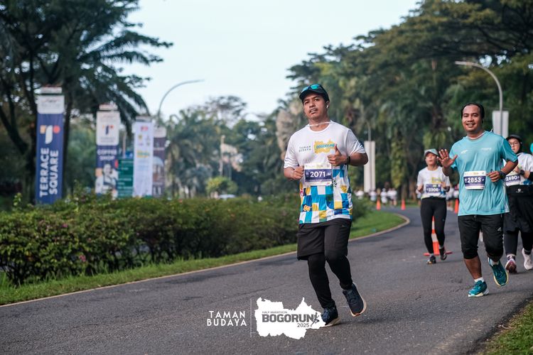 Race photo from Taman Budaya x BOGORUN 2025