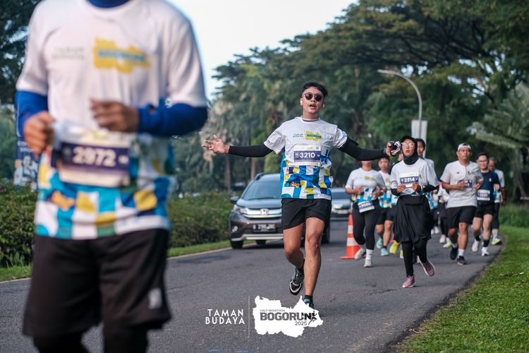 Race photo from Taman Budaya x BOGORUN 2025