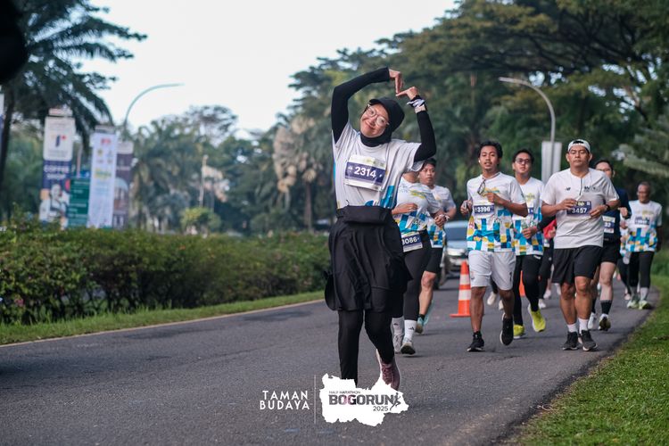 Race photo from Taman Budaya x BOGORUN 2025