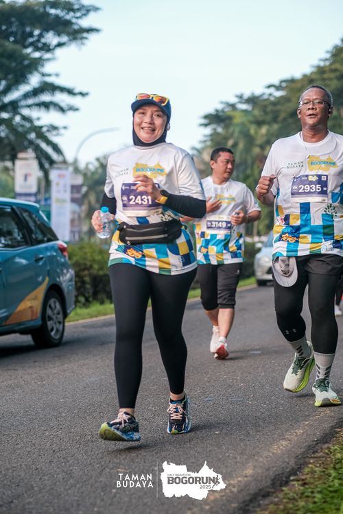 Race photo from Taman Budaya x BOGORUN 2025
