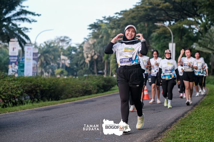 Race photo from Taman Budaya x BOGORUN 2025