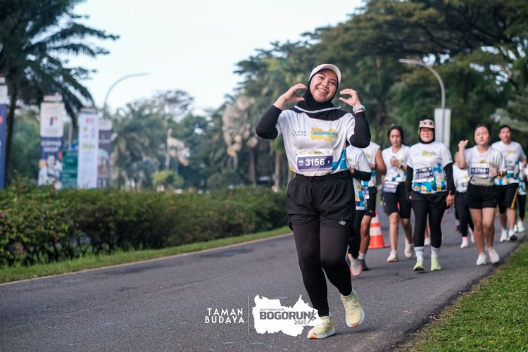 Race photo from Taman Budaya x BOGORUN 2025