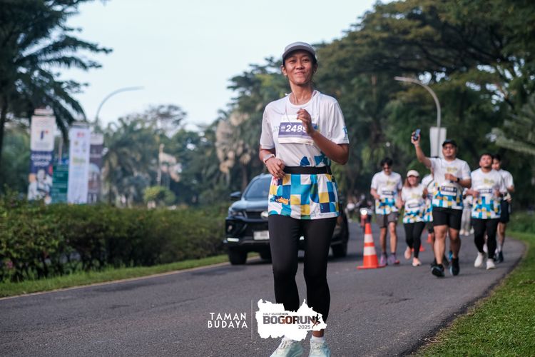 Race photo from Taman Budaya x BOGORUN 2025