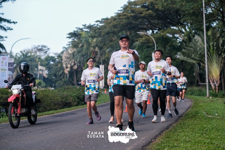 Race photo from Taman Budaya x BOGORUN 2025