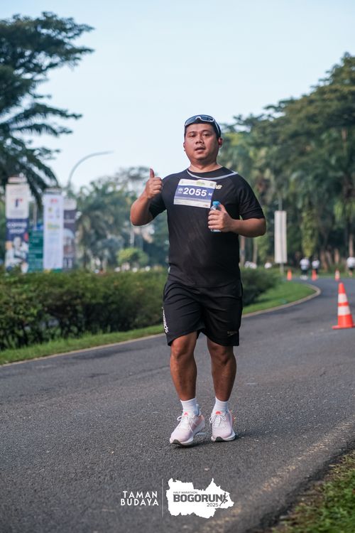 Race photo from Taman Budaya x BOGORUN 2025