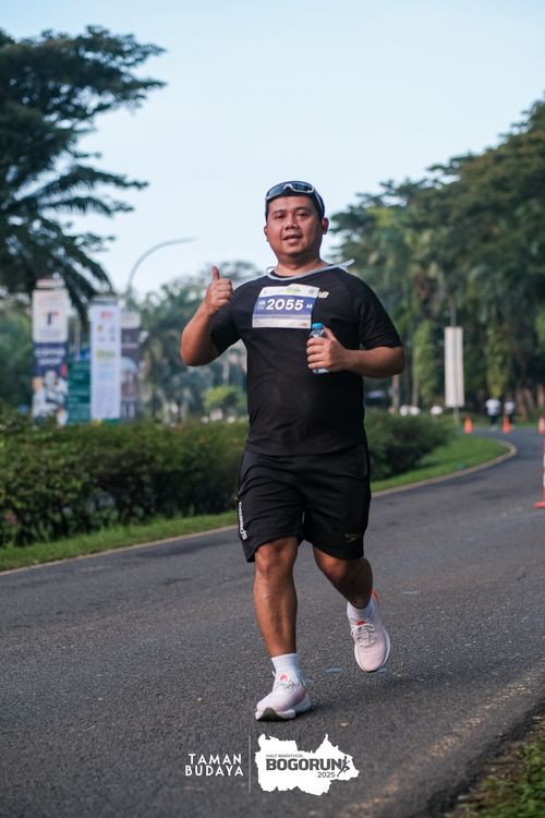 Race photo from Taman Budaya x BOGORUN 2025