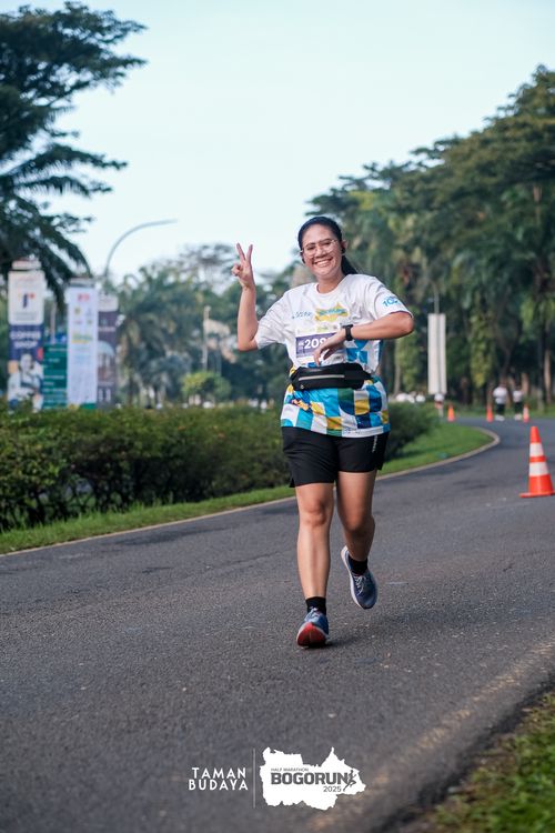 Race photo from Taman Budaya x BOGORUN 2025