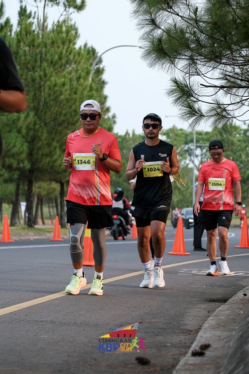 Race photo from CISANGKAN KBP CITY RUN 2025