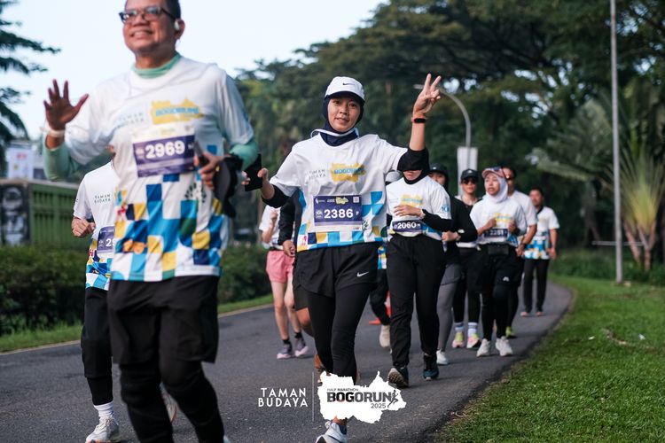 Race photo from Taman Budaya x BOGORUN 2025