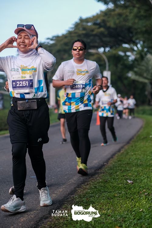 Race photo from Taman Budaya x BOGORUN 2025