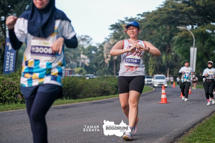 Race photo from Taman Budaya x BOGORUN 2025