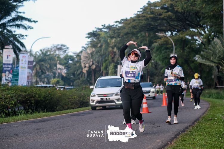 Race photo from Taman Budaya x BOGORUN 2025