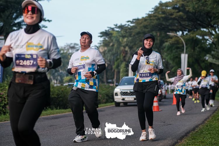 Race photo from Taman Budaya x BOGORUN 2025