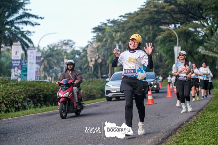 Race photo from Taman Budaya x BOGORUN 2025
