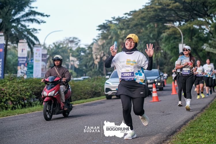 Race photo from Taman Budaya x BOGORUN 2025