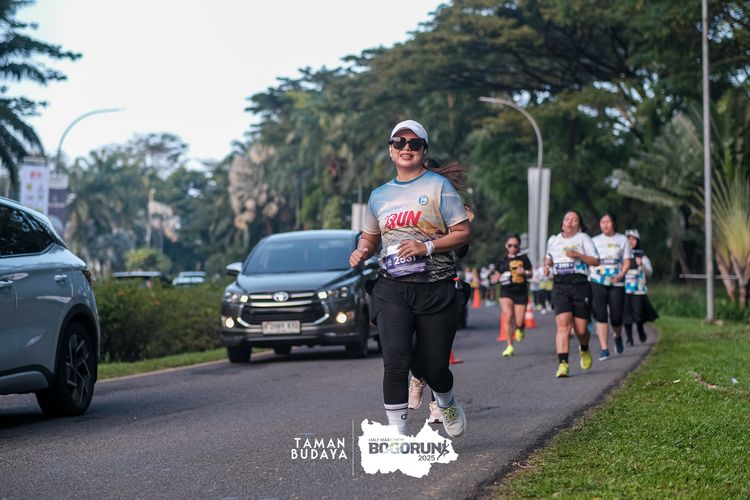 Race photo from Taman Budaya x BOGORUN 2025