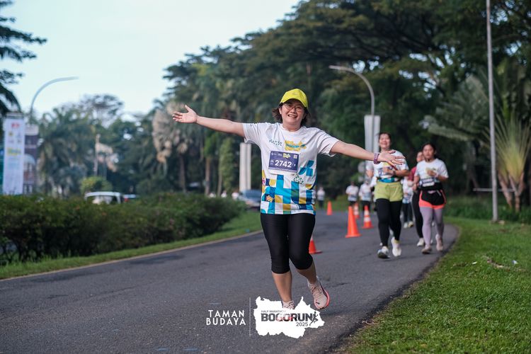 Race photo from Taman Budaya x BOGORUN 2025