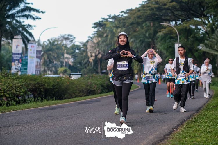 Race photo from Taman Budaya x BOGORUN 2025