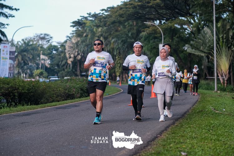 Race photo from Taman Budaya x BOGORUN 2025