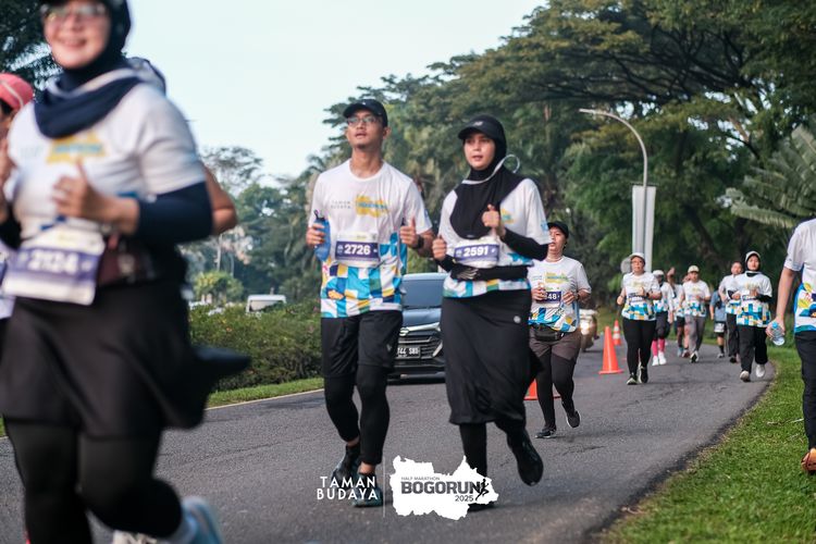 Race photo from Taman Budaya x BOGORUN 2025