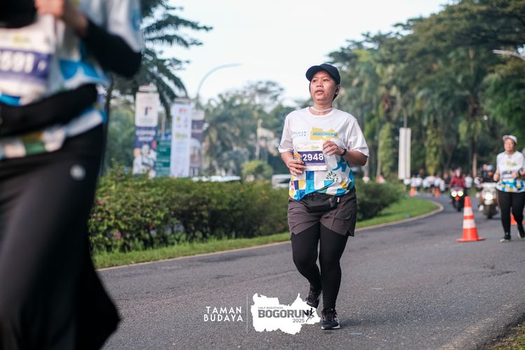 Race photo from Taman Budaya x BOGORUN 2025