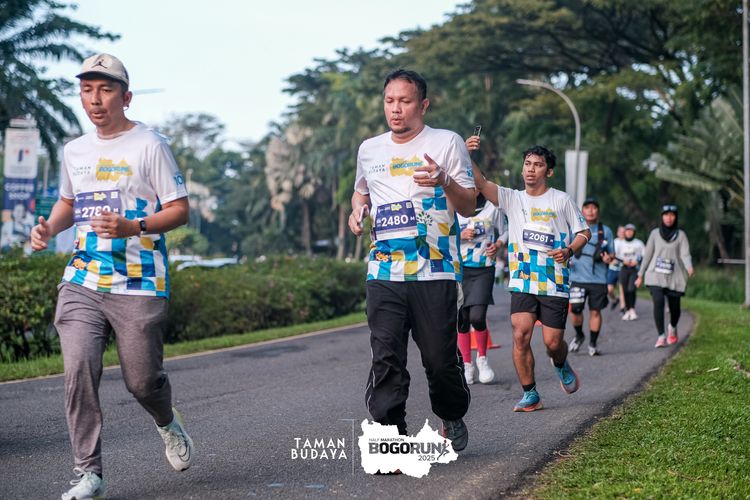 Race photo from Taman Budaya x BOGORUN 2025