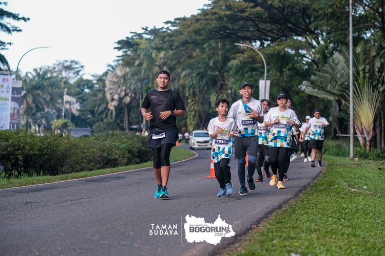Race photo from Taman Budaya x BOGORUN 2025