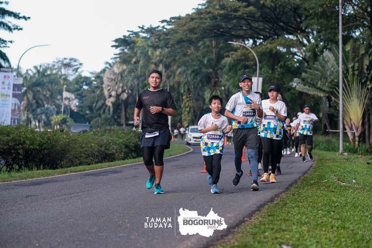 Race photo from Taman Budaya x BOGORUN 2025