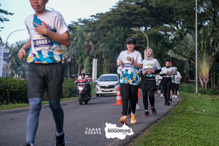 Race photo from Taman Budaya x BOGORUN 2025